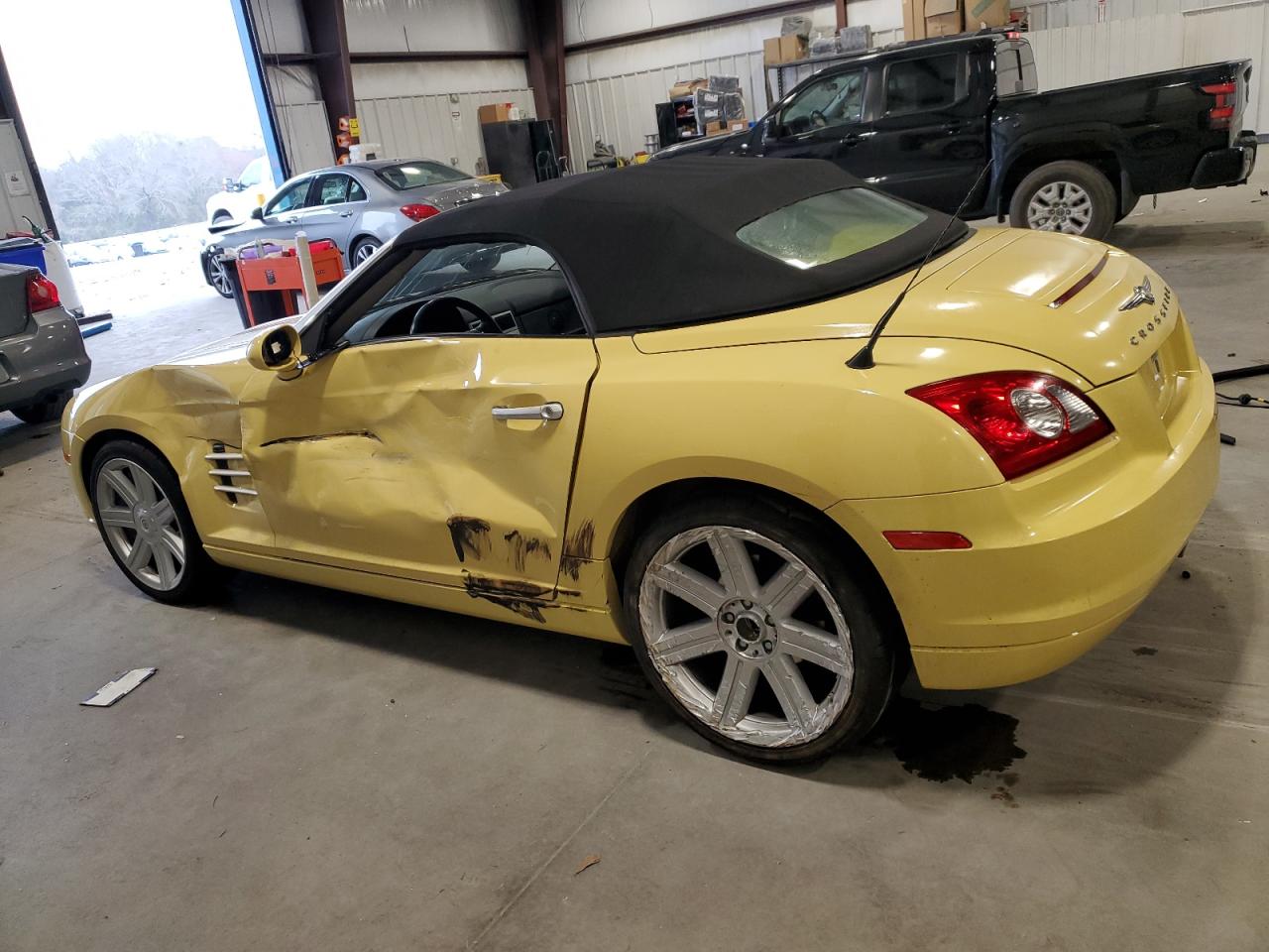2005 Chrysler Crossfire VIN 1C3AN65L15X045527 Copart auction photo, side damage thumbnail 2