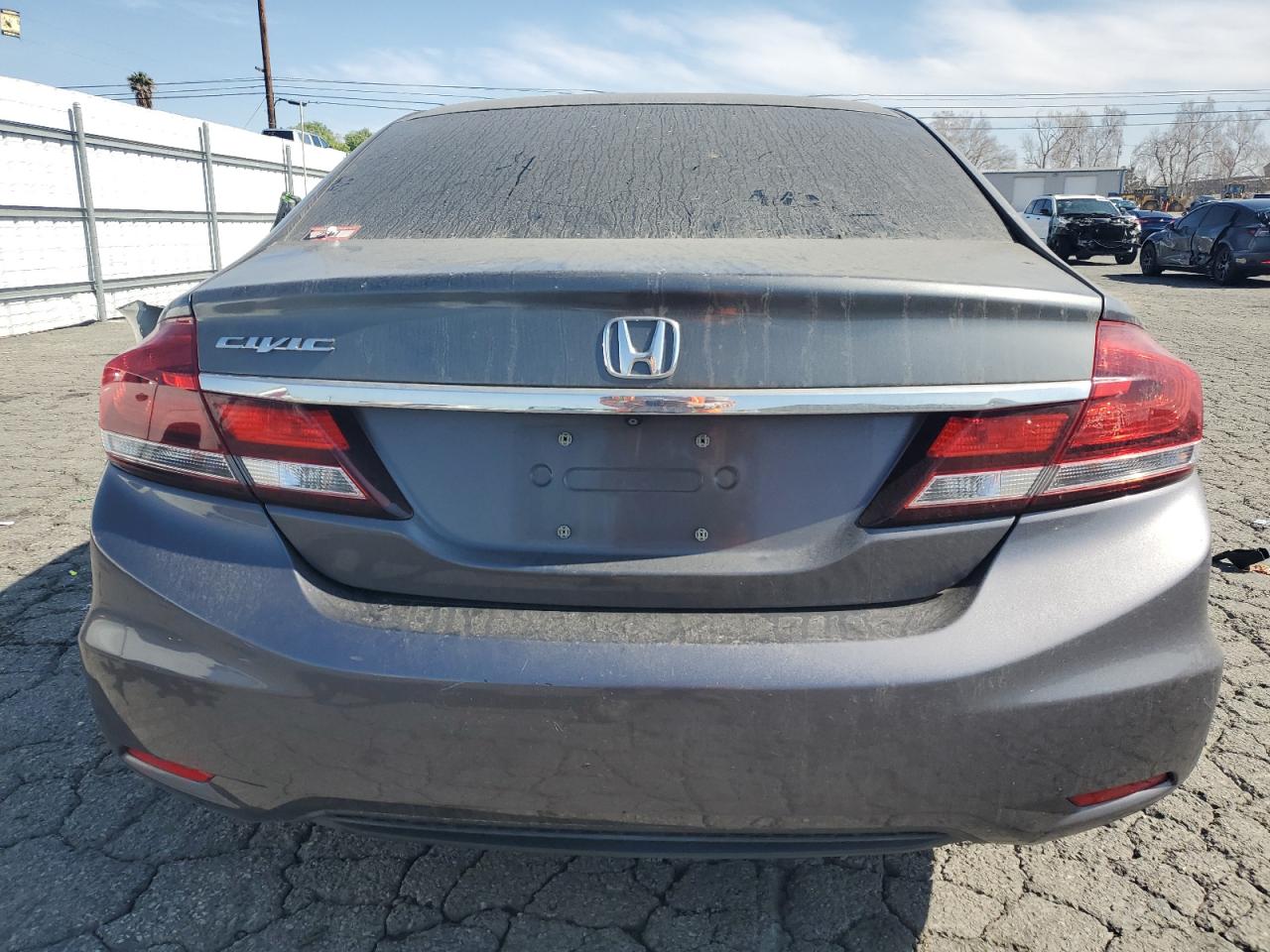 2015 Honda Civic VIN 2HGFB2F8XFH524081 Copart auction photo, front end damage thumbnail 6