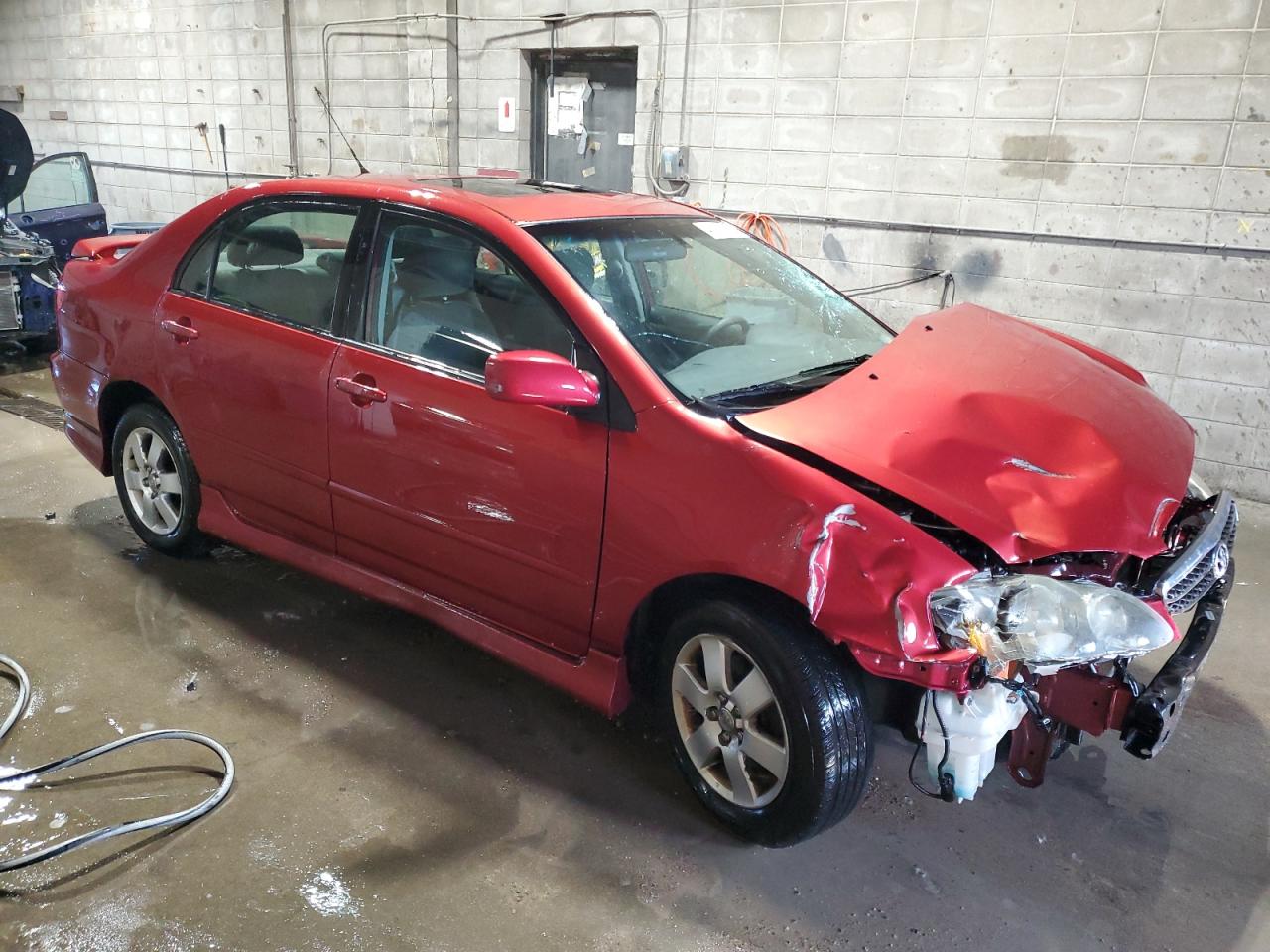 2006 Toyota Corolla VIN 1NXBR32E86Z745438 Copart auction photo, front end / rear end damage thumbnail 4