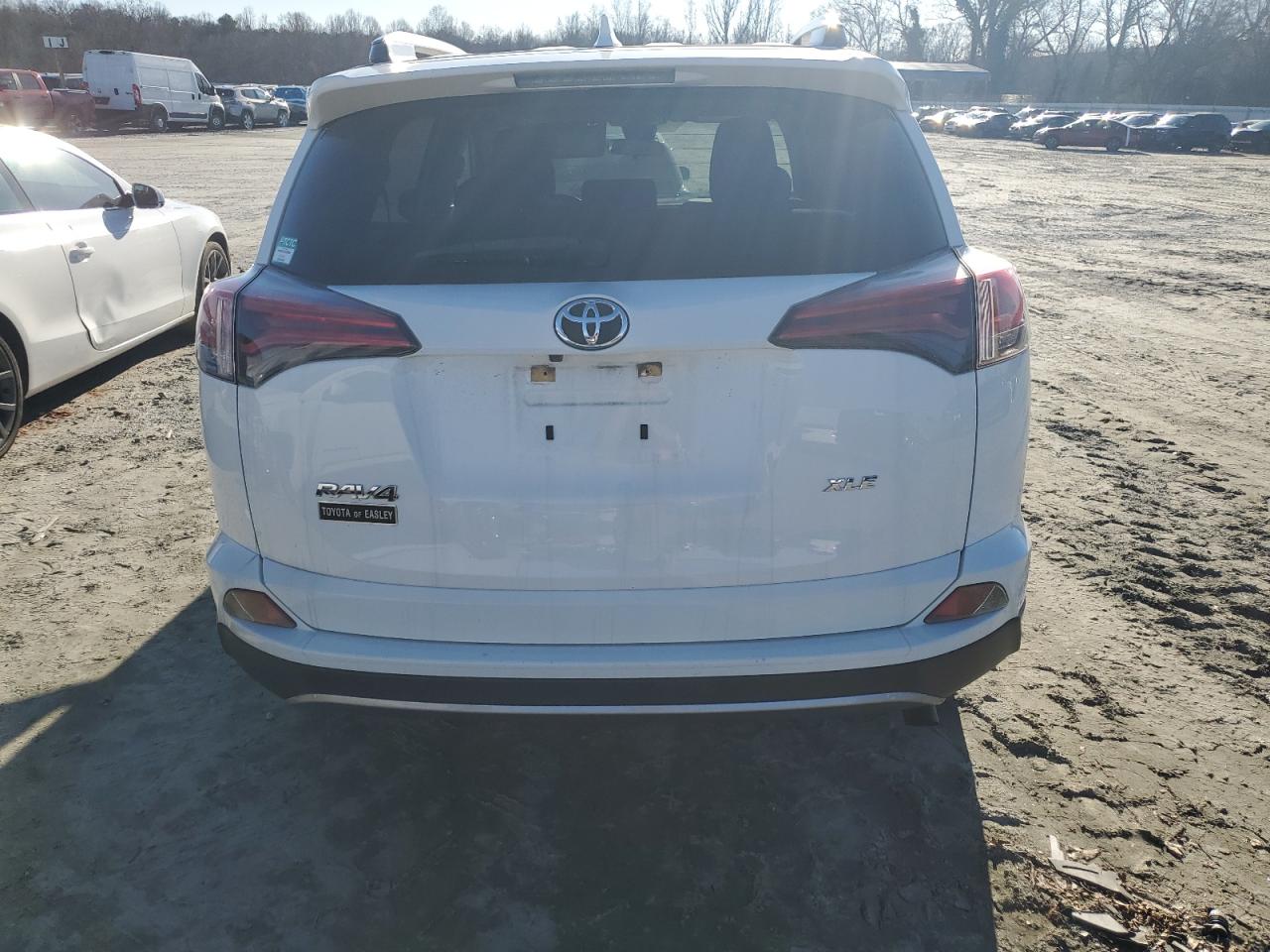2017 Toyota RAV 4 VIN JTMWFREVXHJ146865 Copart auction photo, front end / side damage thumbnail 6