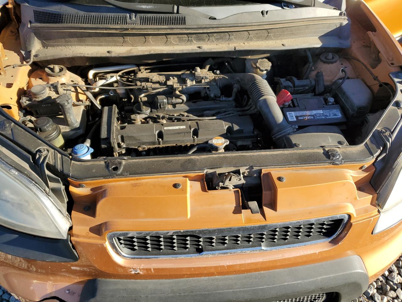 2010 KIA Soul VIN KNDJT2A23A7109763 Copart auction photo, front end damage thumbnail 11