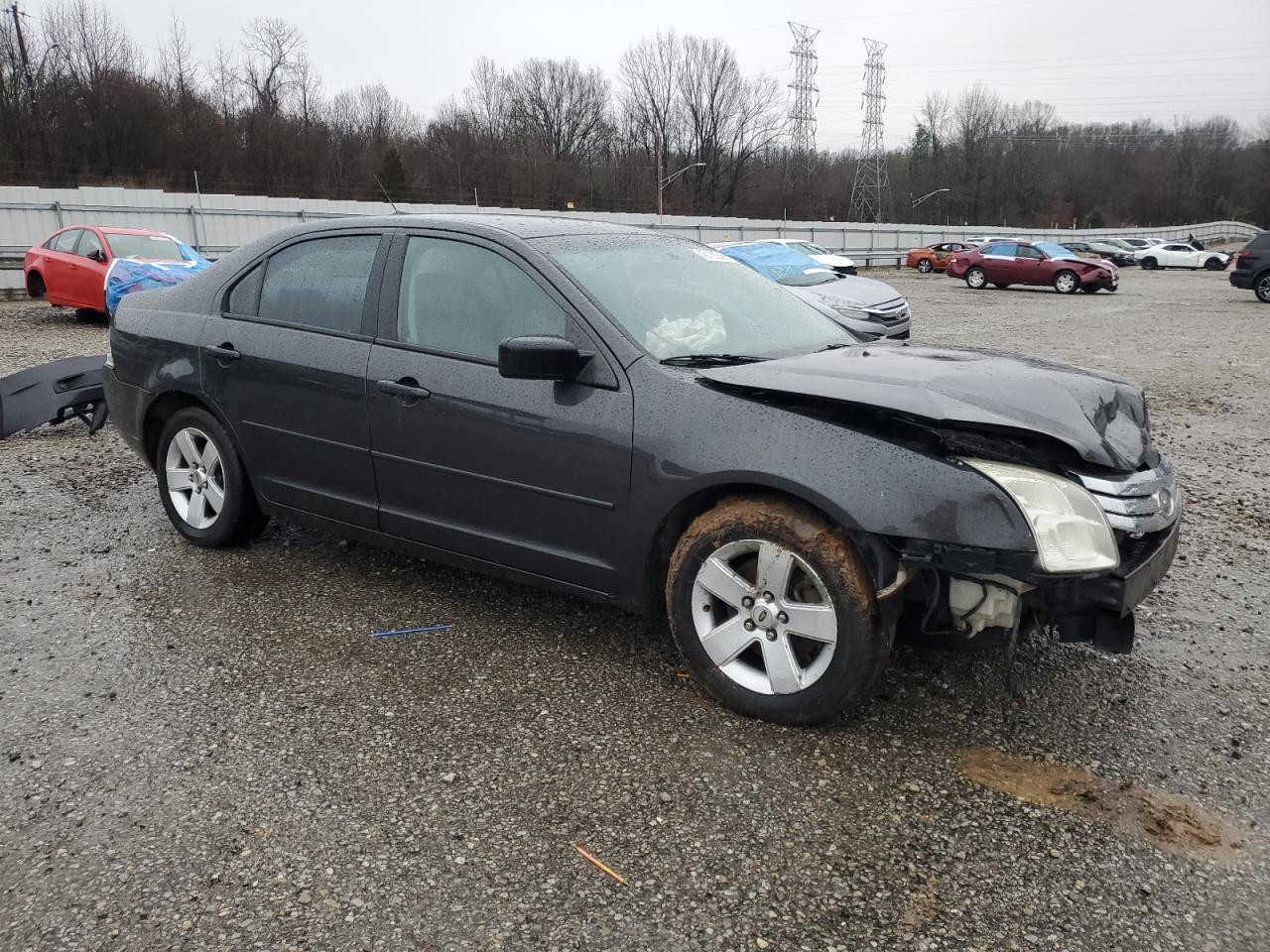 2007 Ford Fusion VIN 3FAHP07Z77R183299 Copart auction photo, front end damage thumbnail 4