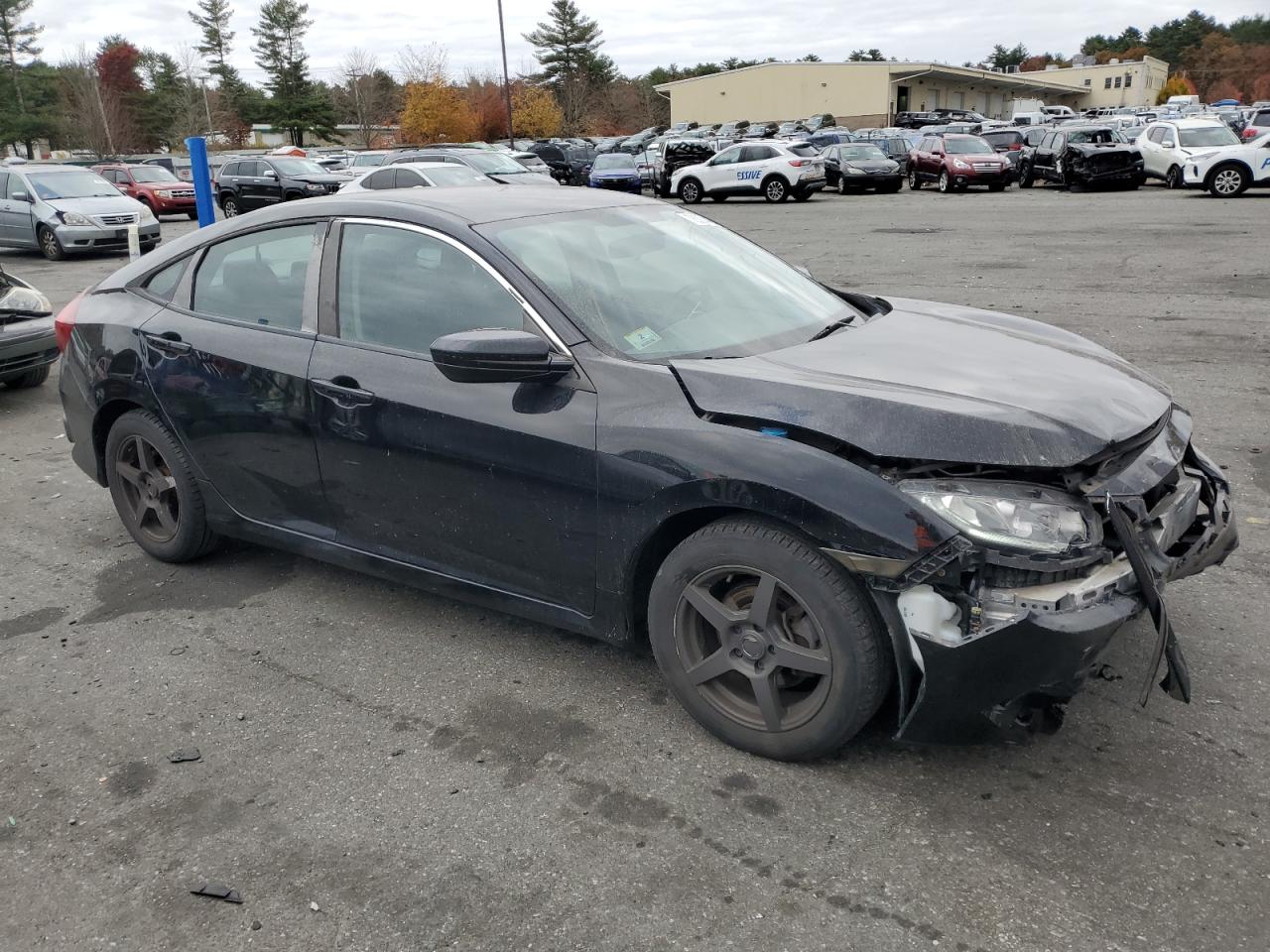 2018 Honda Civic VIN 19XFC2F5XJE207522 Copart auction photo, front end damage thumbnail 4