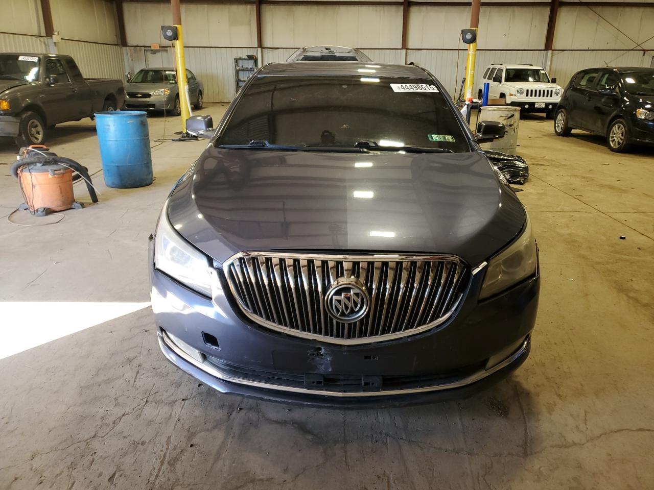 2014 Buick LaCrosse VIN 1G4GB5G32EF192706 Copart auction photo, front end / side damage thumbnail 5