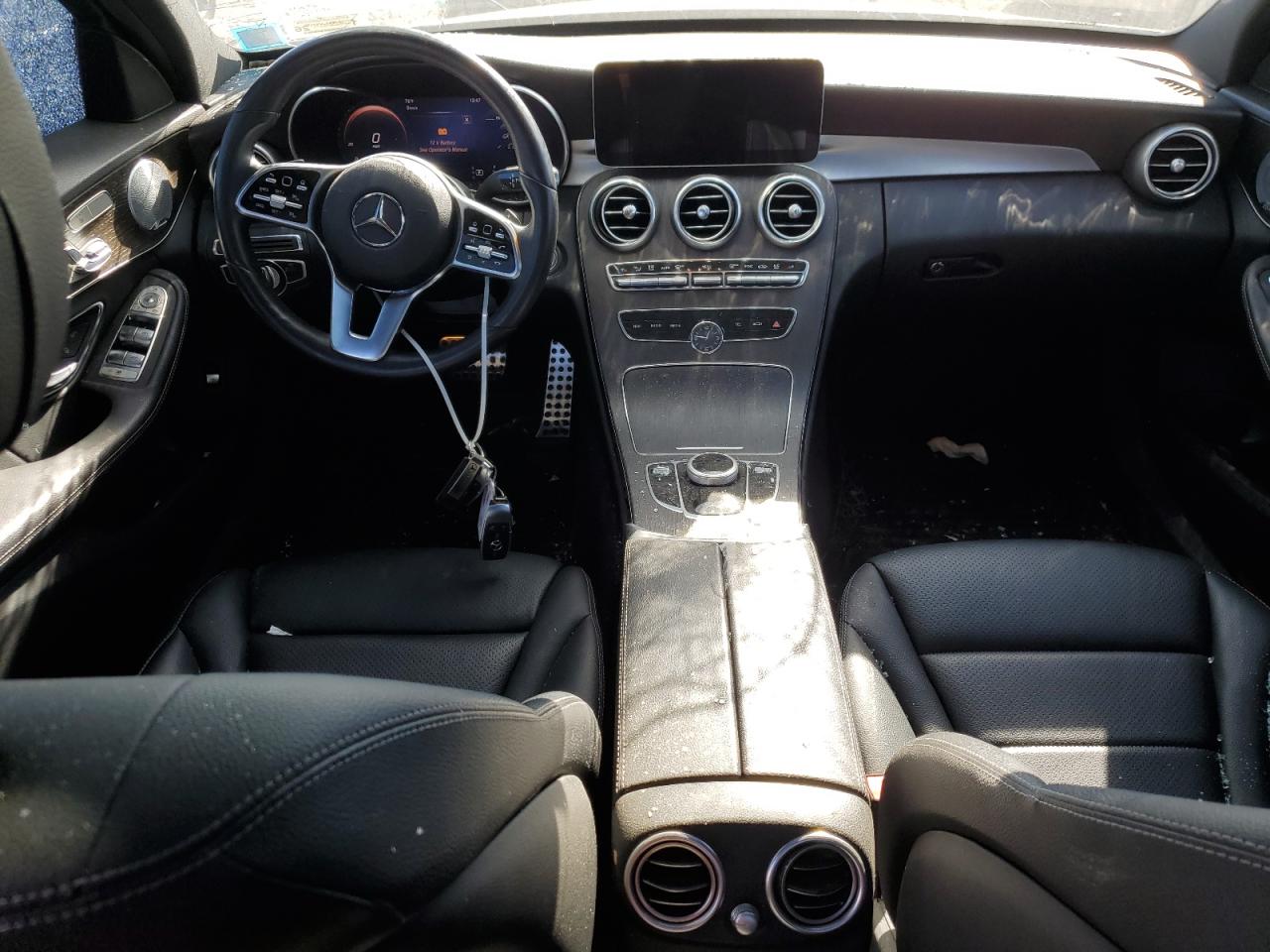 2020 Mercedes-Benz C-klasse VIN WDDWF8EB2LR551876 Copart auction photo, vandalism / all over damage thumbnail 8
