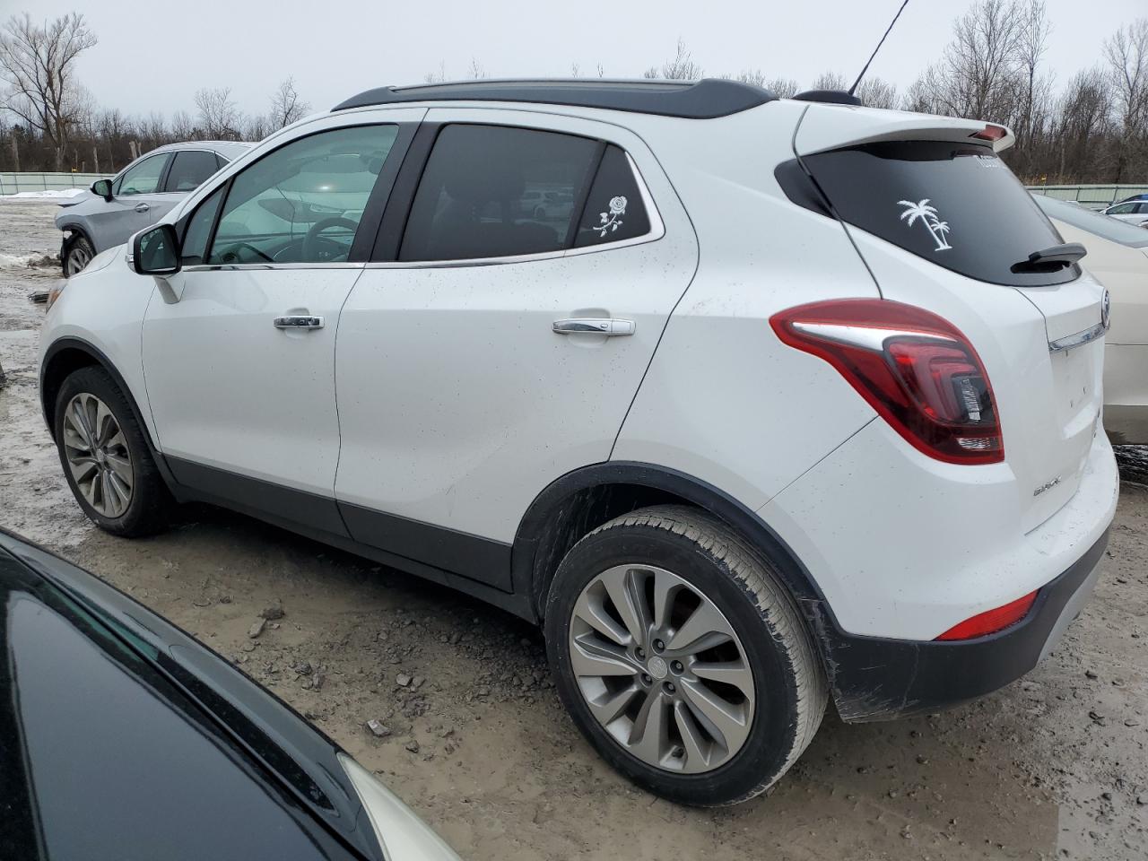 2017 Buick Encore VIN KL4CJASB6HB257625 Copart auction photo, side damage thumbnail 2