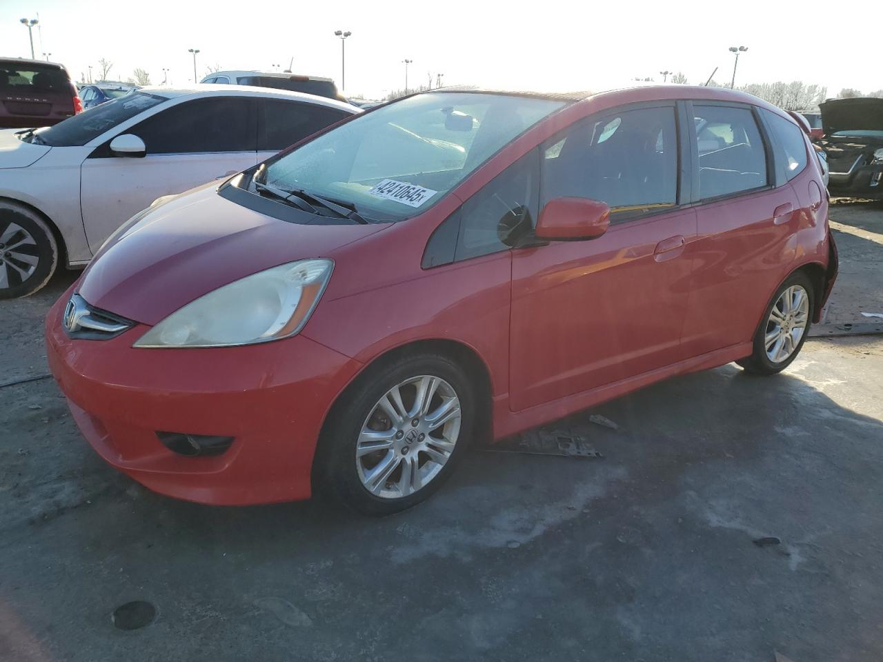 2009 Honda Fit VIN JHMGE88479S056040