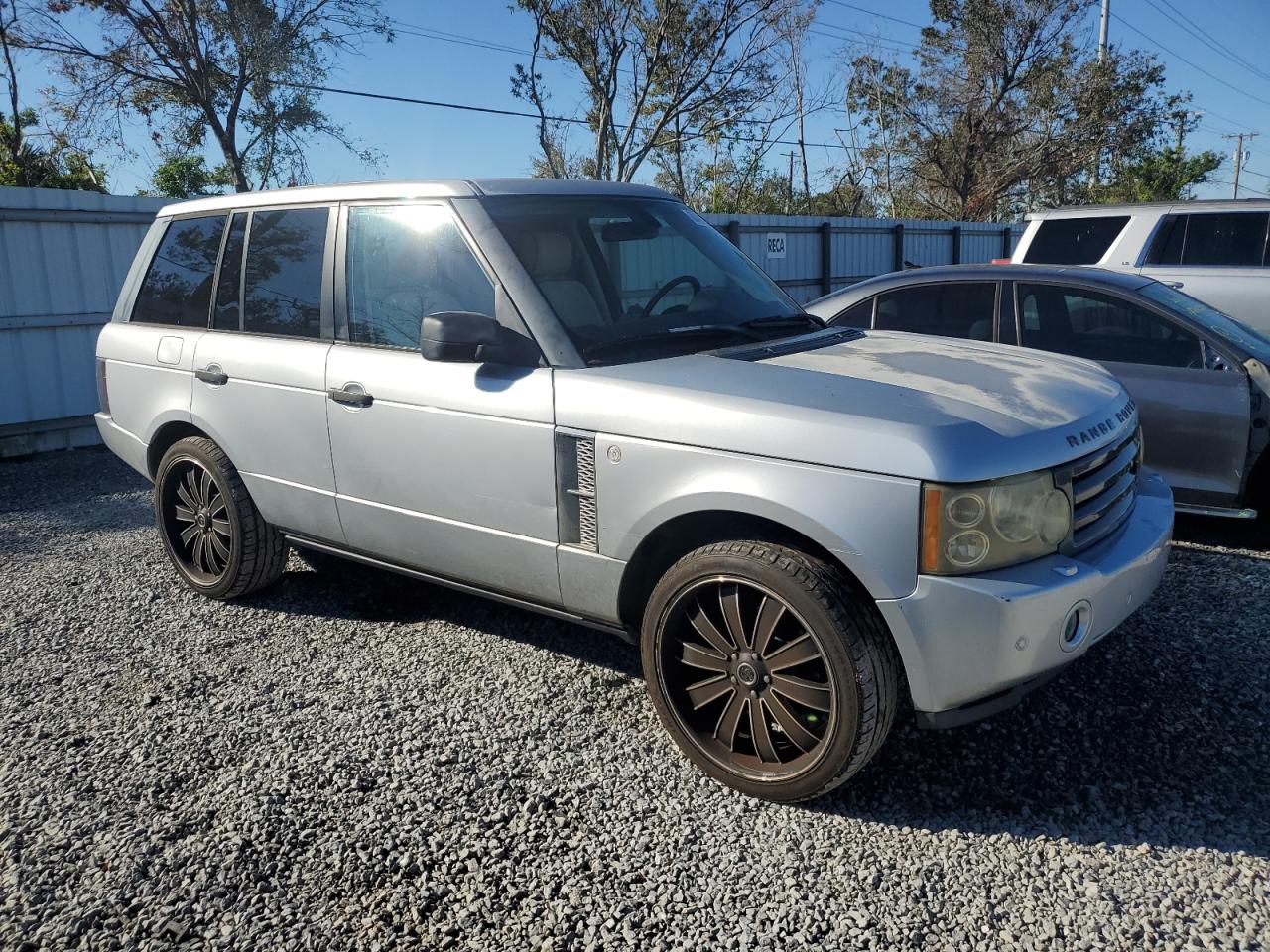 2008 Land Rover Range Rover VIN SALME15478A281894 Copart auction photo, water/flood damage thumbnail 4