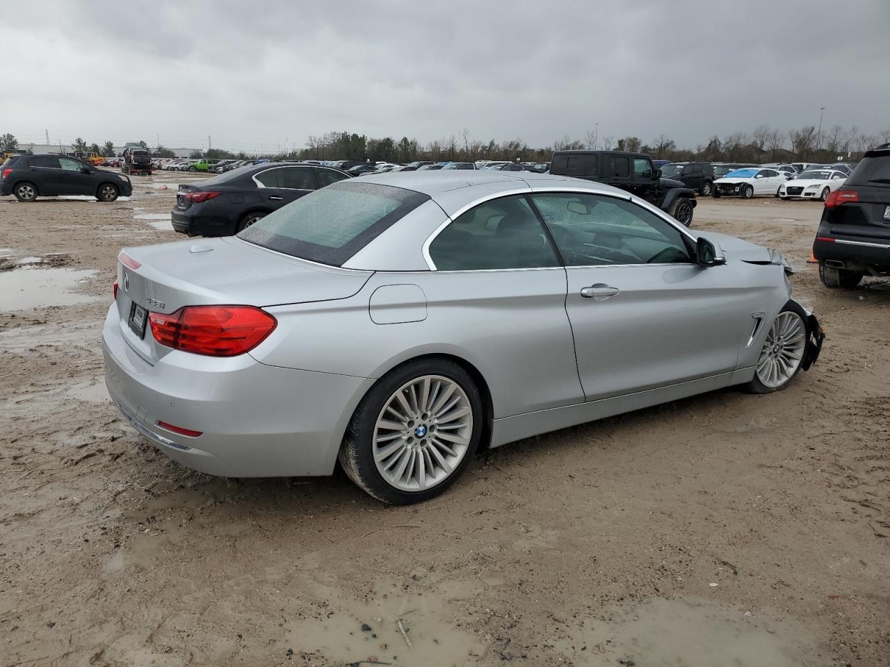 2014 BMW 4er VIN WBA3V7C50EJ873373 Copart auction photo, front end / minor dent/scratches damage thumbnail 3