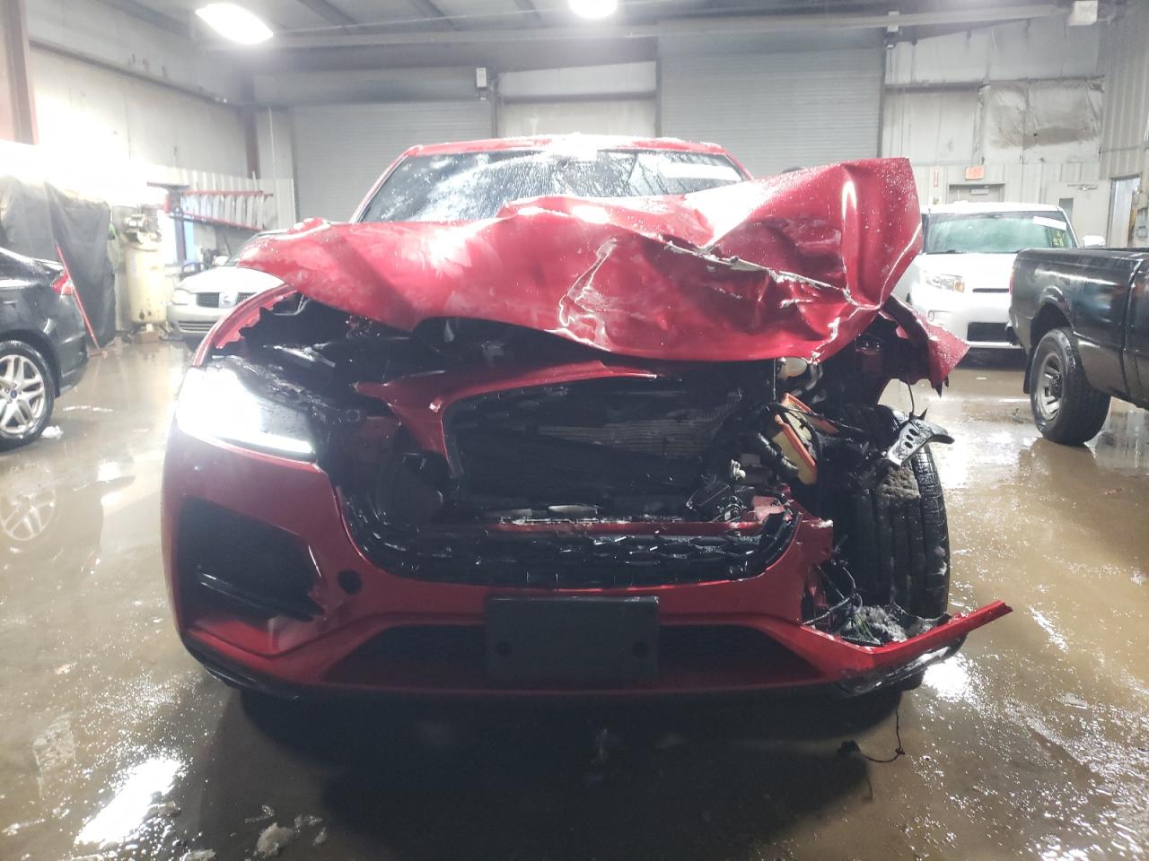 2021 Jaguar F-Pace VIN SADCJ2EX6MA671530 Copart auction photo, front end damage thumbnail 5