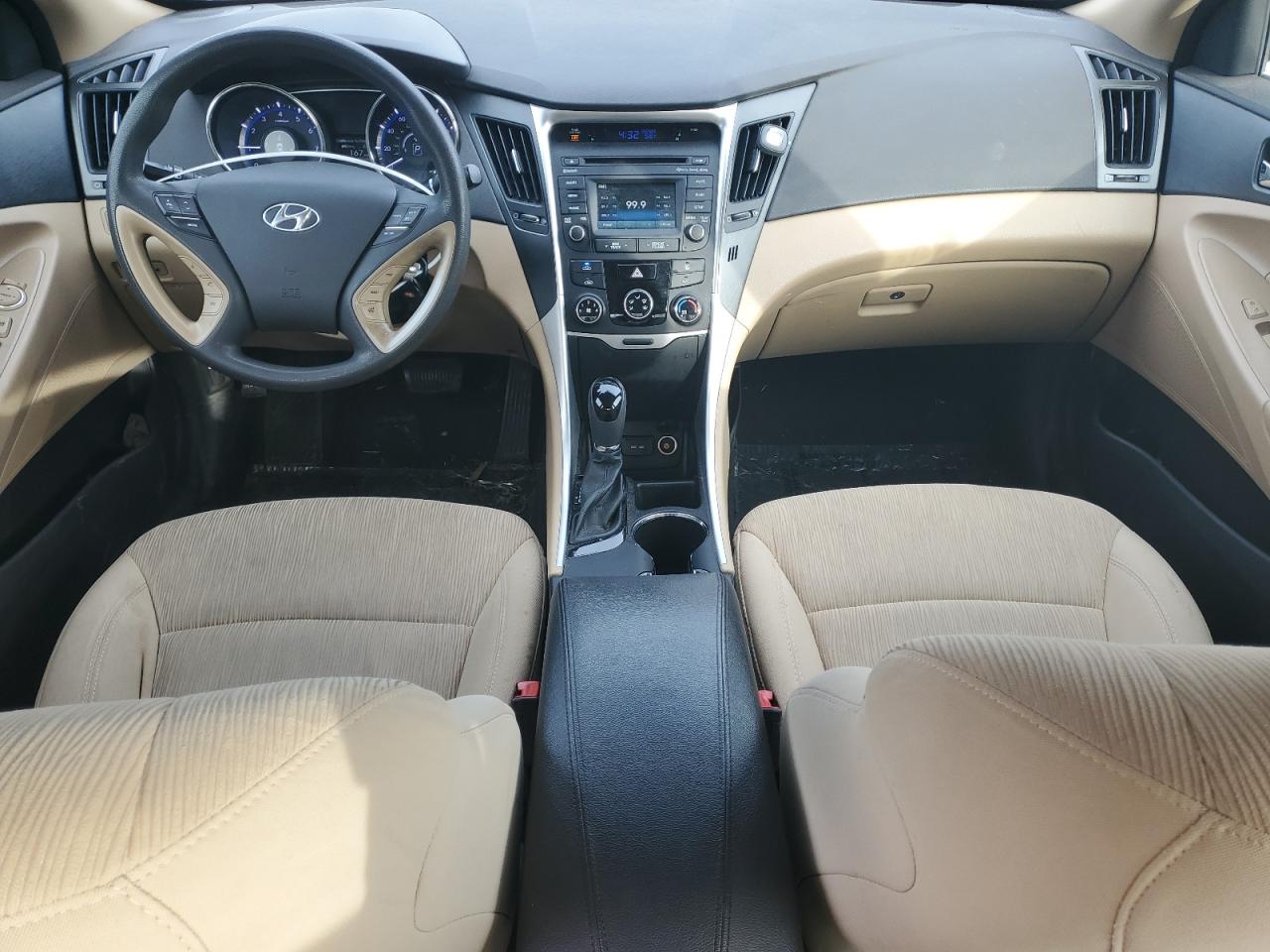 2014 Hyundai Sonata VIN 5NPEB4ACXEH948593 Copart auction photo, rear end damage thumbnail 8