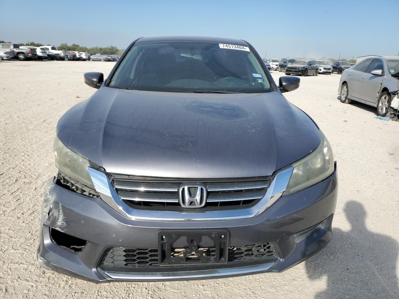 2013 Honda Accord VIN 1HGCR2F38DA013838 Copart auction photo, front end damage thumbnail 5