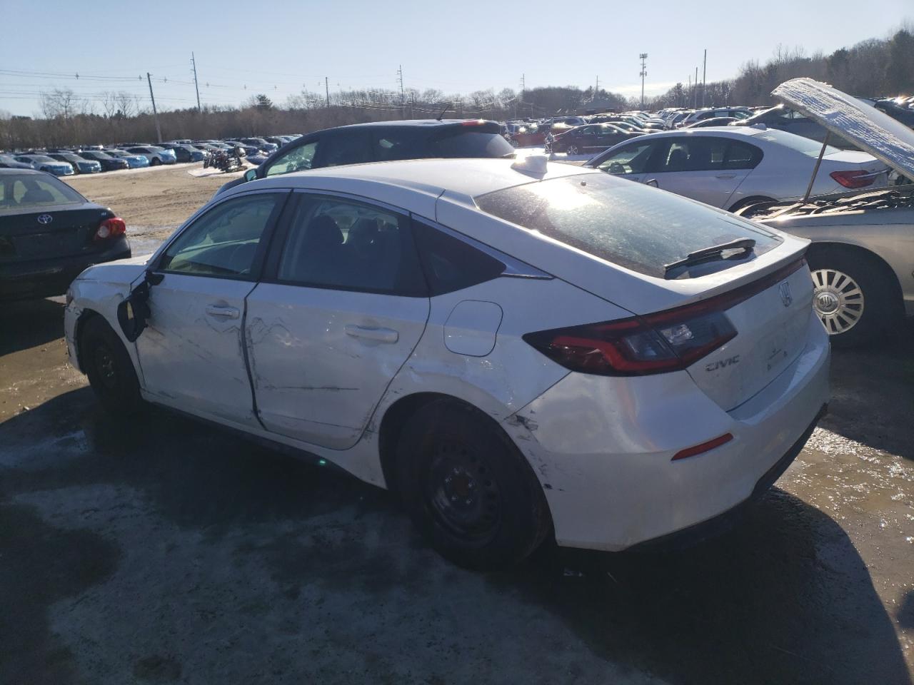 2022 Honda Civic VIN 19XFL1H77NE023461 Copart auction photo, all over damage thumbnail 2