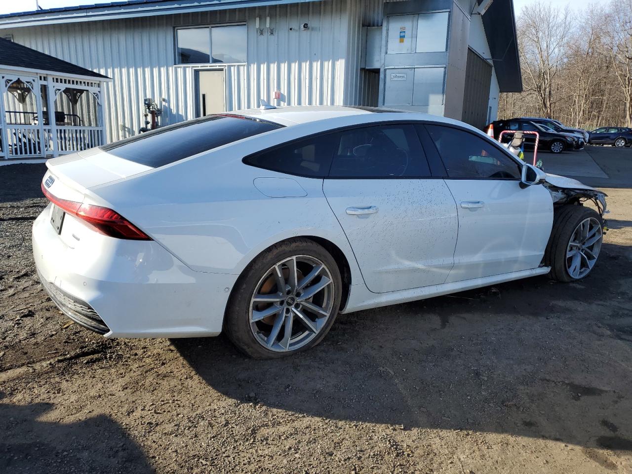 2021 Audi A7 VIN WAUV2AF22MN026281 Copart auction photo, front end / minor dent/scratches damage thumbnail 3
