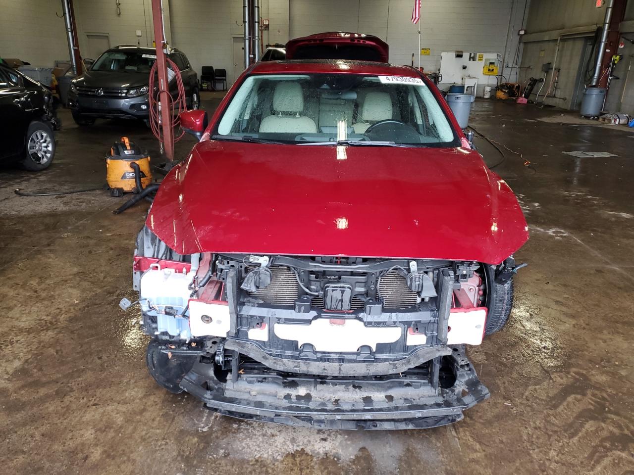 2020 Mazda 6 VIN JM1GL1VM5L1519034 Copart auction photo, front end / side damage thumbnail 5