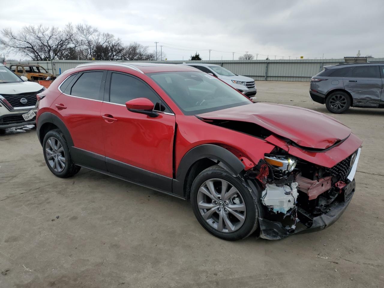 2024 Mazda CX-30 VIN 3MVDMBDM8RM668801 Copart auction photo, front end / hail damage thumbnail 4