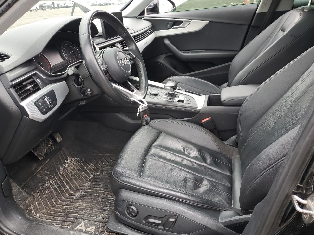 2017 Audi A4 VIN WAUANAF4XHN005594 Copart auction photo, front end / minor dent/scratches damage thumbnail 7