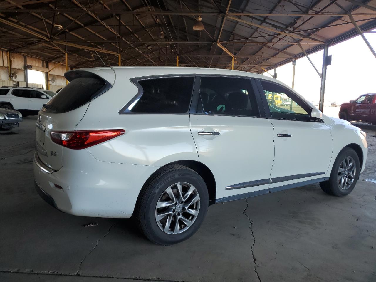2013 Infiniti JX VIN 5N1AL0MMXDC310780 Copart auction photo, minor dent/scratches damage thumbnail 3