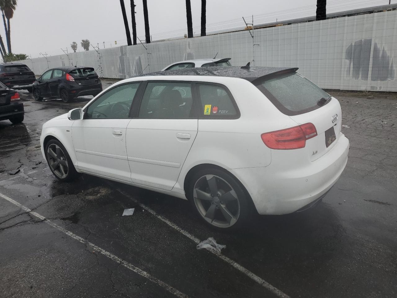 2012 Audi A3 VIN WAUKEAFM6CA038192 Copart auction photo, rear end / front end damage thumbnail 2