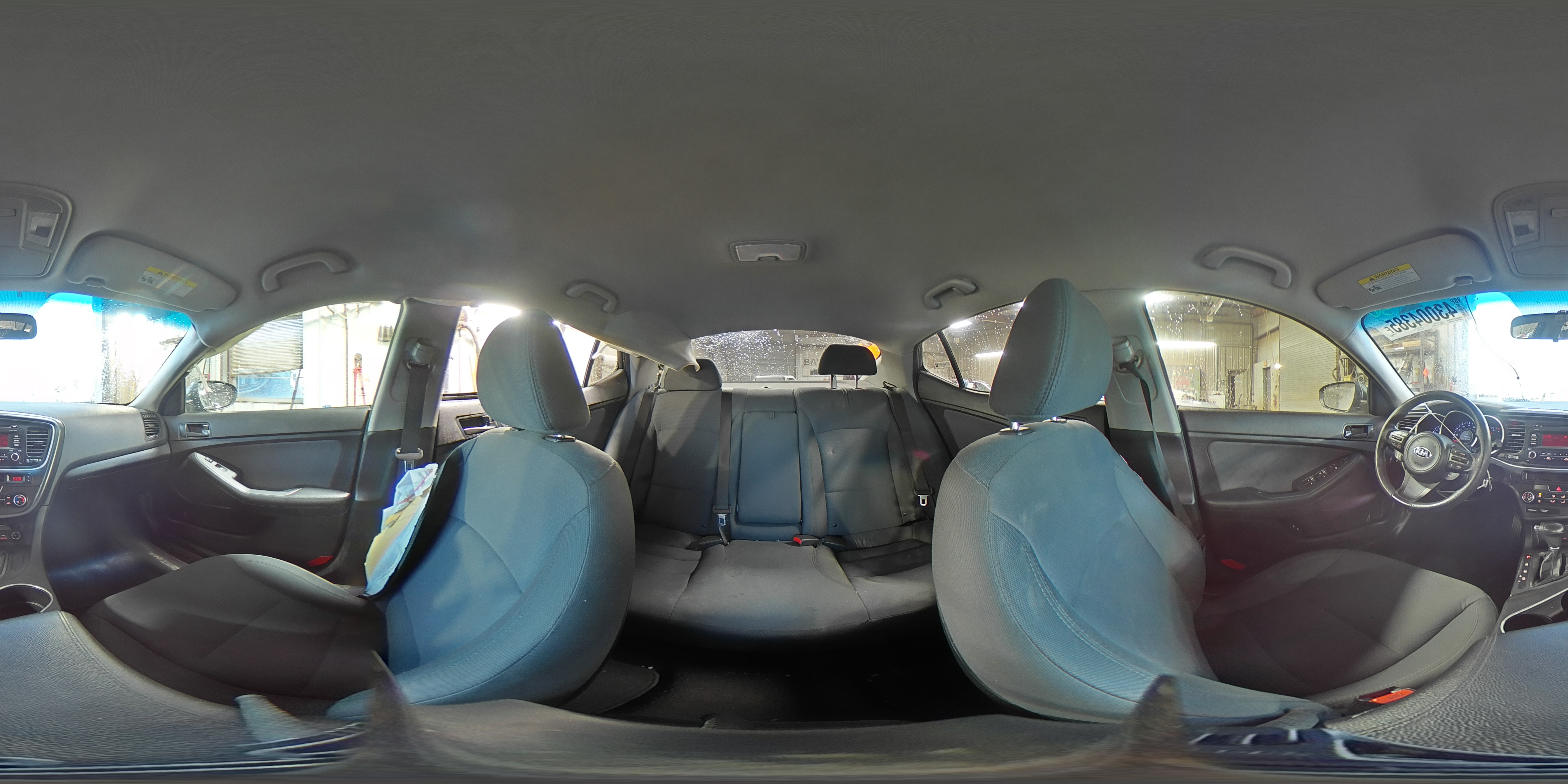 2015 KIA Optima VIN 5XXGM4A7XFG471358 Copart auction photo, side / rear end damage thumbnail 14