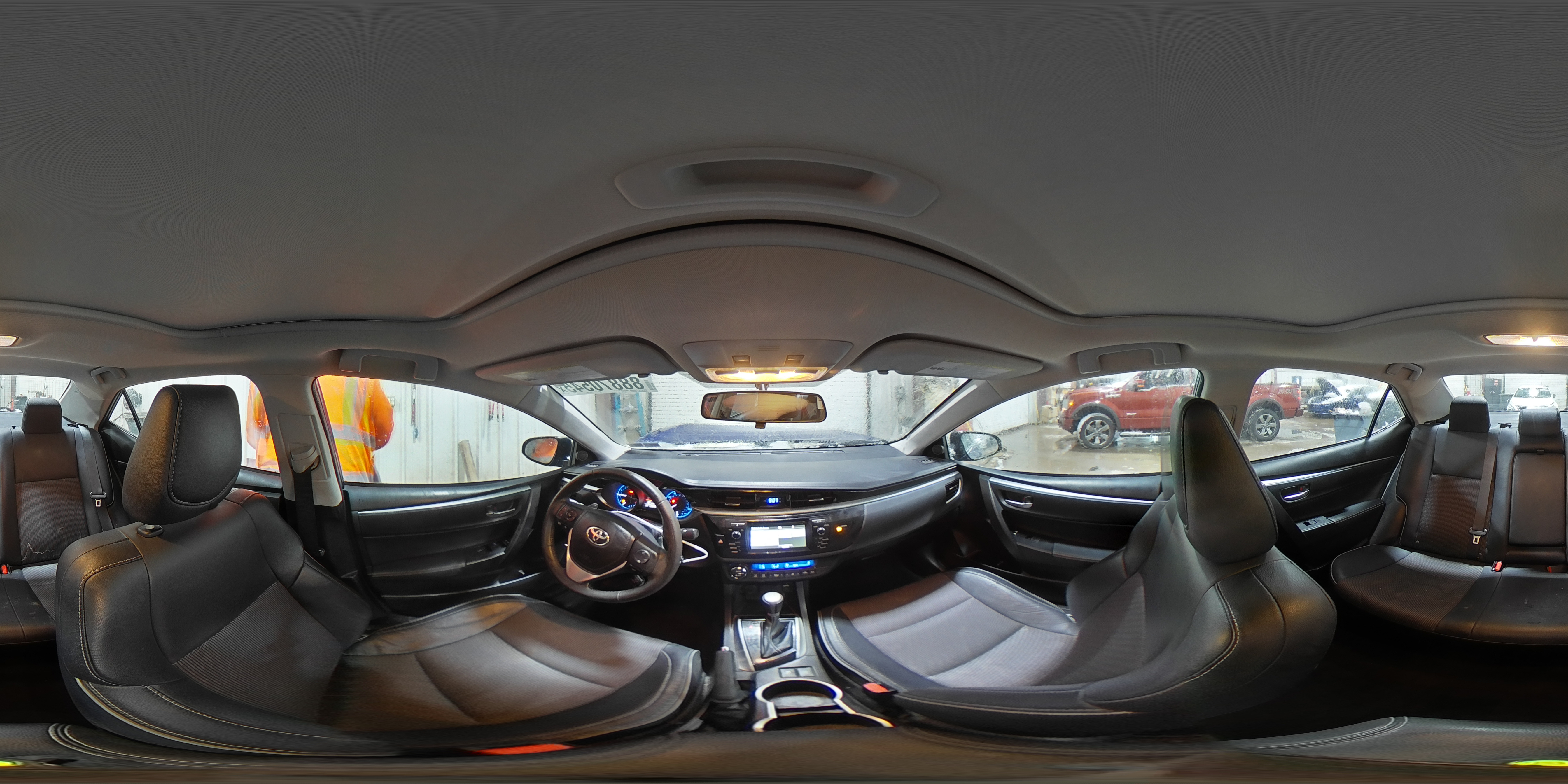 2015 Toyota Corolla VIN 2T1BURHE8FC305455 Copart auction photo, front end damage thumbnail 15