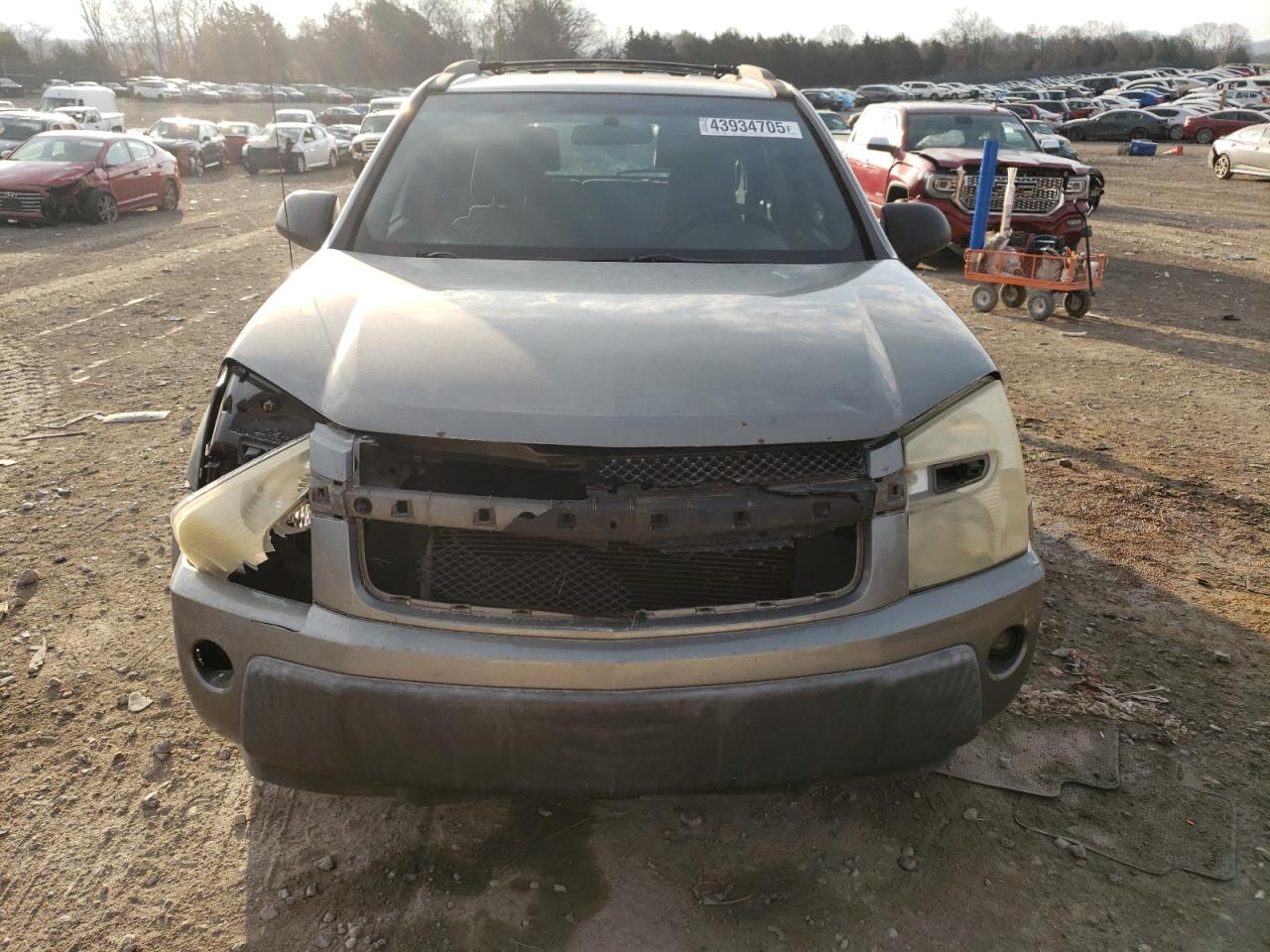 2005 Chevrolet Equinox VIN 2CNDL13F256116146 Copart auction photo, front end damage thumbnail 5