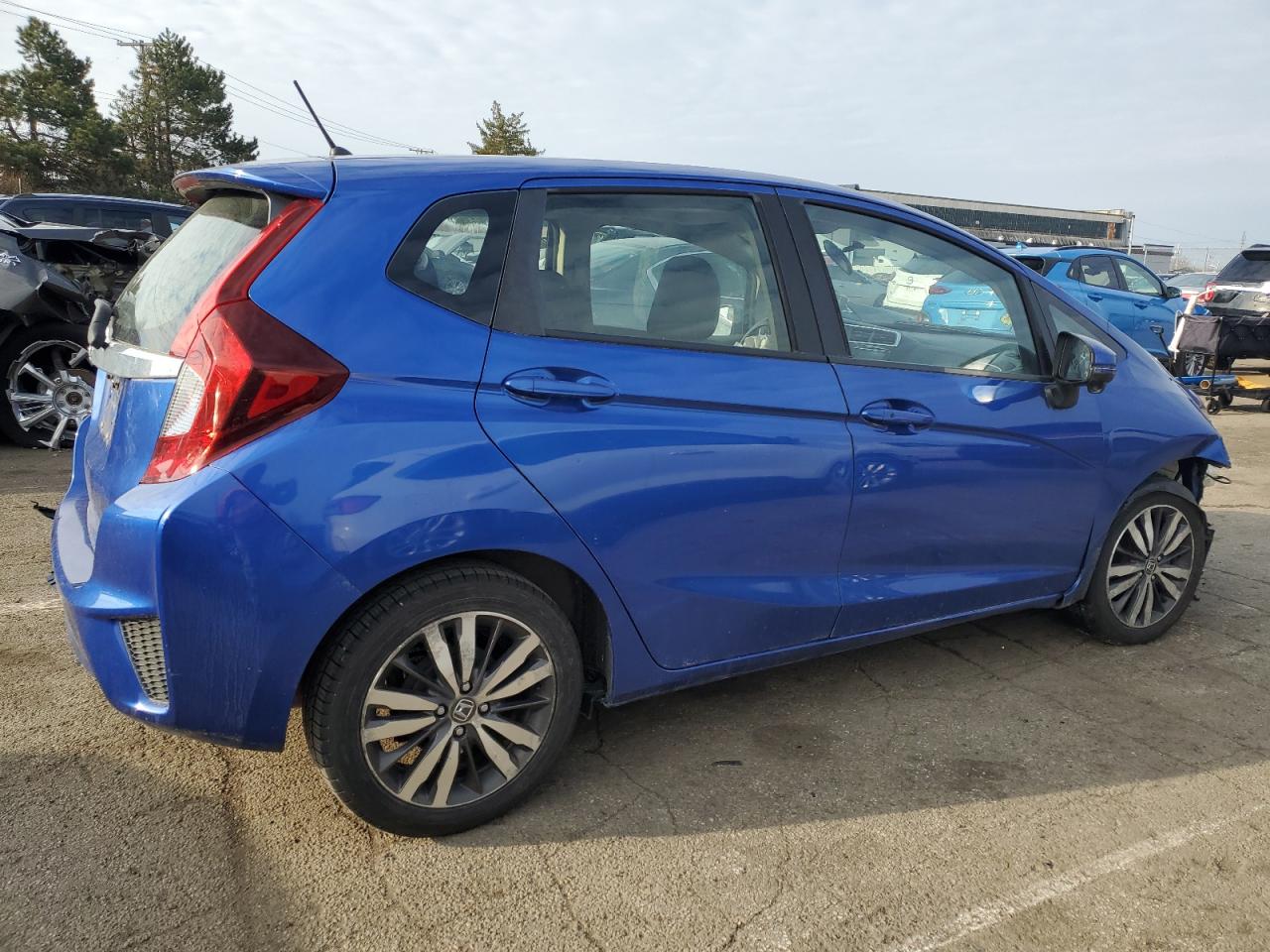 2016 Honda Fit VIN JHMGK5H70GX044474 Copart auction photo, front end damage thumbnail 3
