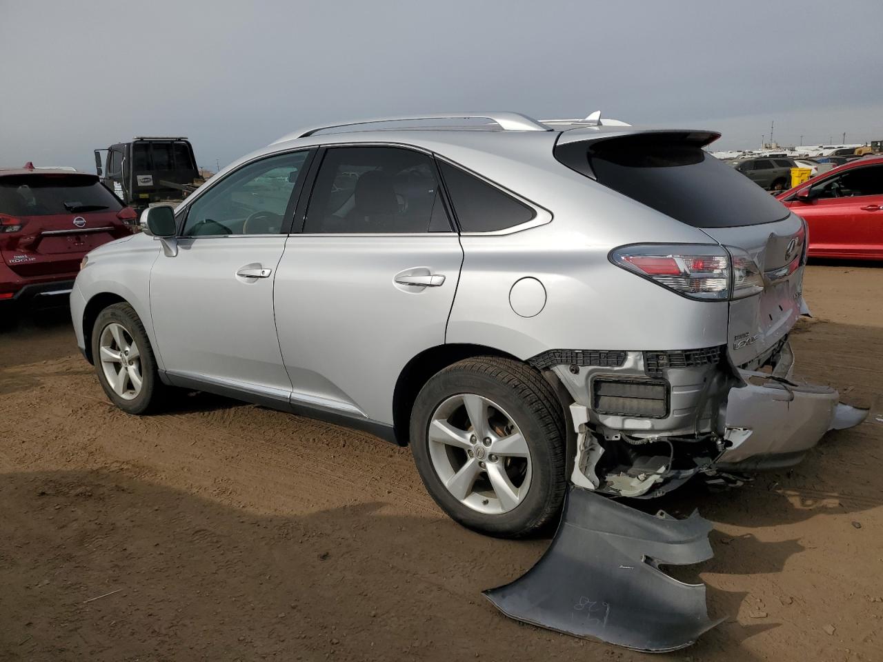 2010 Lexus RX VIN 2T2BK1BA3AC080380 Copart auction photo, rear end damage thumbnail 2
