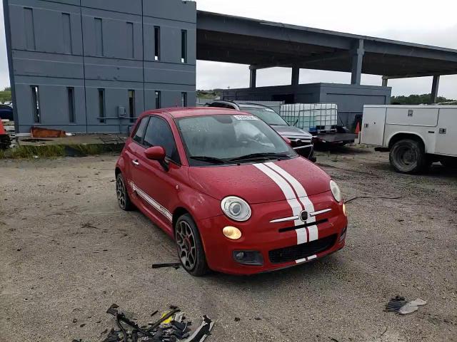 2013 Fiat 500 VIN 3C3CFFBR2DT726465 Copart auction photo, side / rear end damage thumbnail 10