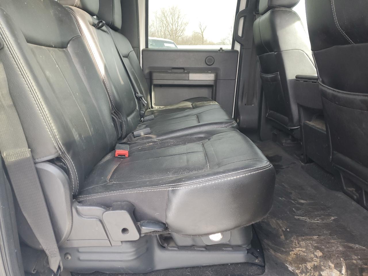 2012 Ford F350 VIN 1FT8W3BT1CEB05356 Copart auction photo, side / rear end damage thumbnail 11