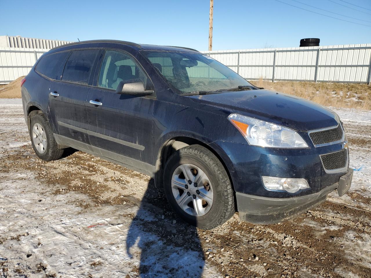 2012 Chevrolet Traverse VIN 1GNKVEED8CJ176111 Copart auction photo, all over / mechanical damage thumbnail 4