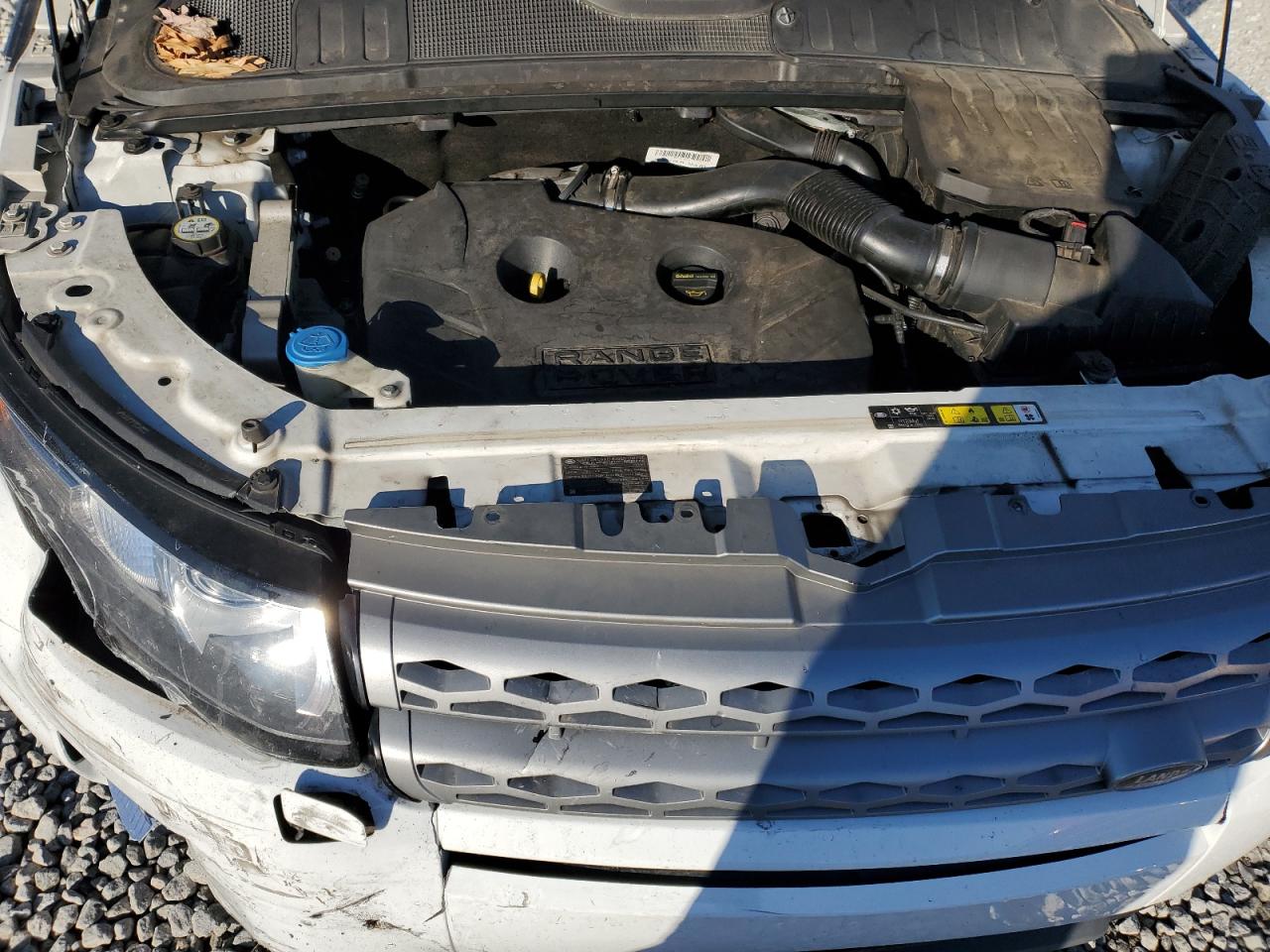 2014 Land Rover Range Rover VIN SALVP2BGXEH862876 Copart auction photo, front end / side damage thumbnail 12