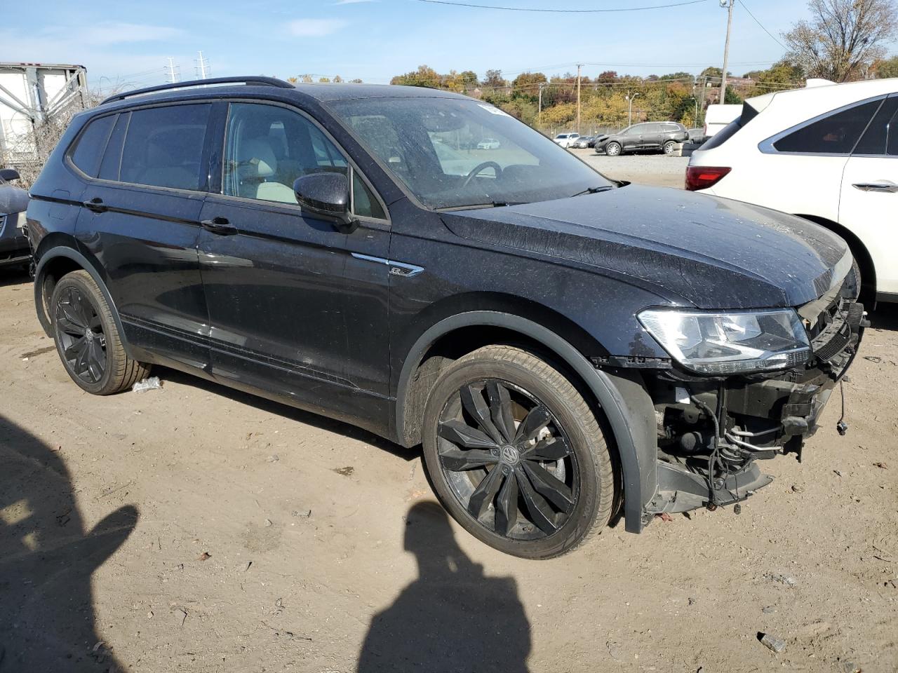 2021 Volkswagen Tiguan VIN 3VV2B7AX2MM159601 Copart auction photo, rear end / front end damage thumbnail 4