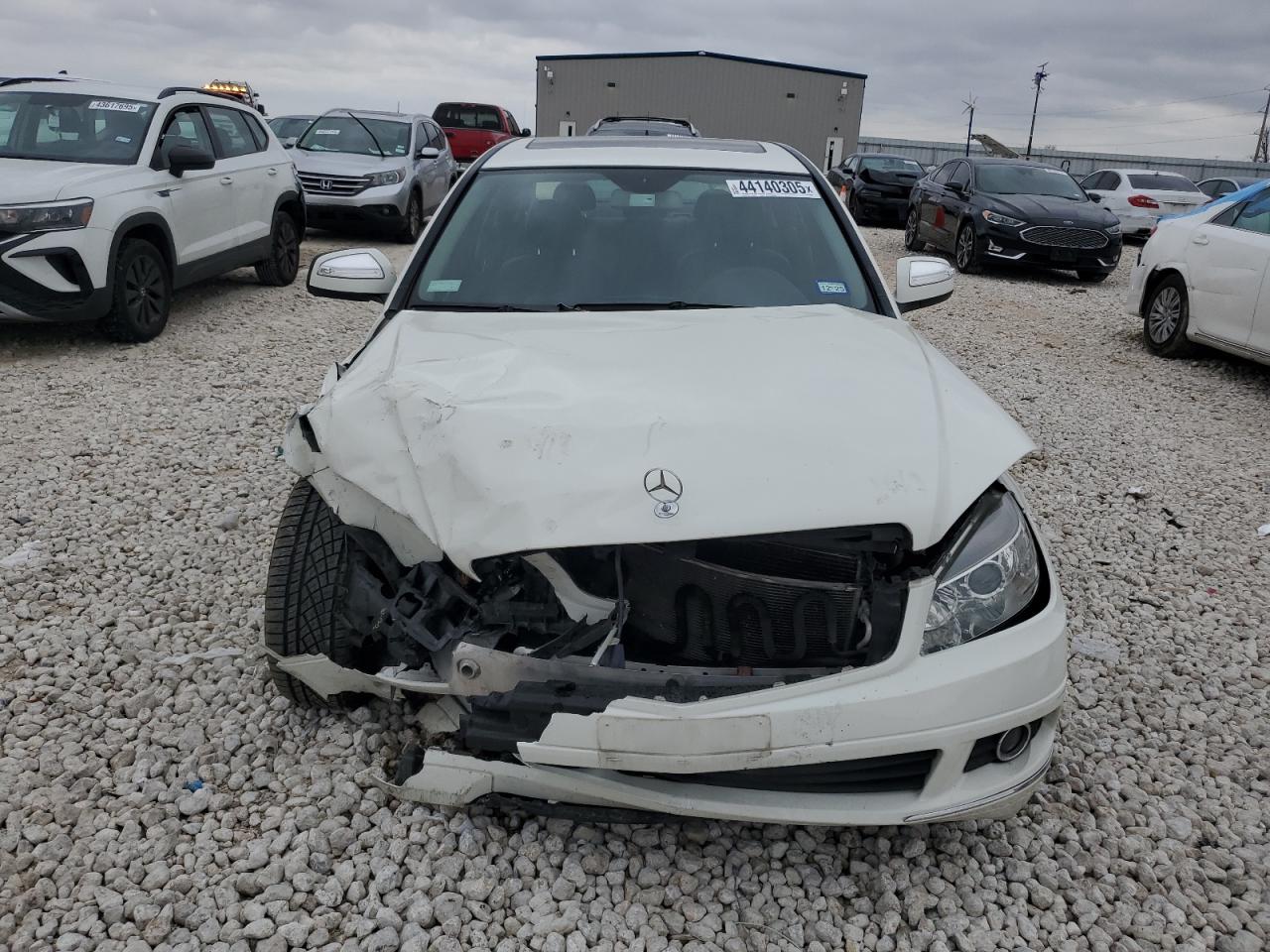 2008 Mercedes-Benz C-klasse VIN WDDGF54X38R040202 Copart auction photo, front end damage thumbnail 5