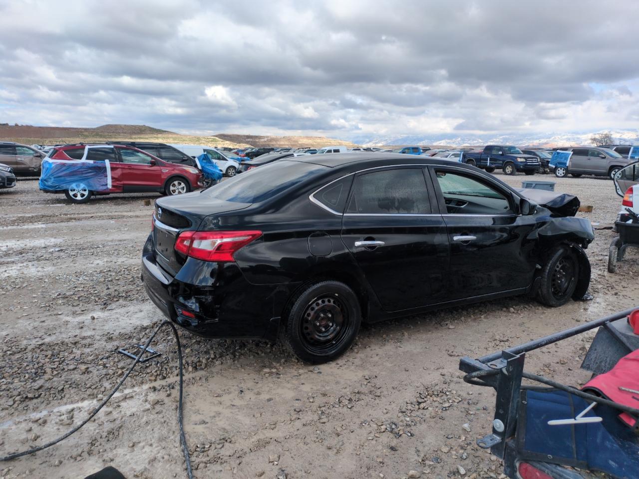 2016 Nissan Sentra VIN 3N1AB7AP8GY304134 Copart auction photo, front end damage thumbnail 3