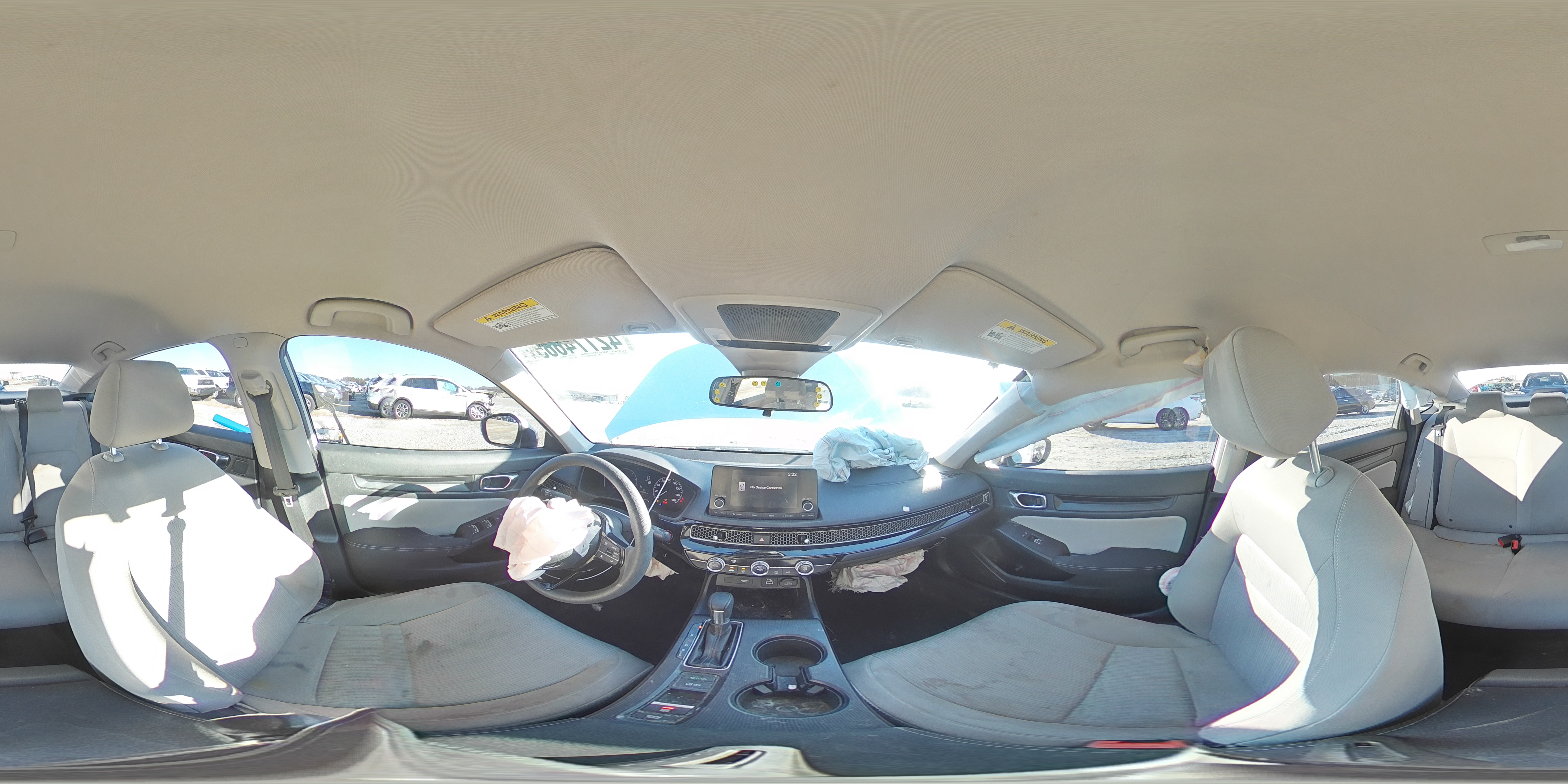 2023 Honda Civic VIN 2HGFE2F20PH531576 Copart auction photo, front end / undercarriage damage thumbnail 13