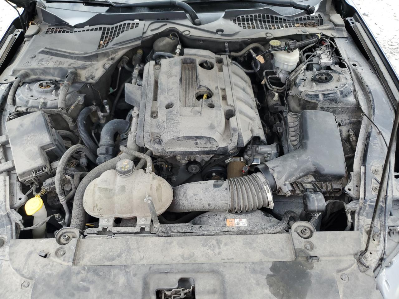 2017 Ford Mustang VIN 1FA6P8TH4H5333554 Copart auction photo, water/flood damage thumbnail 11