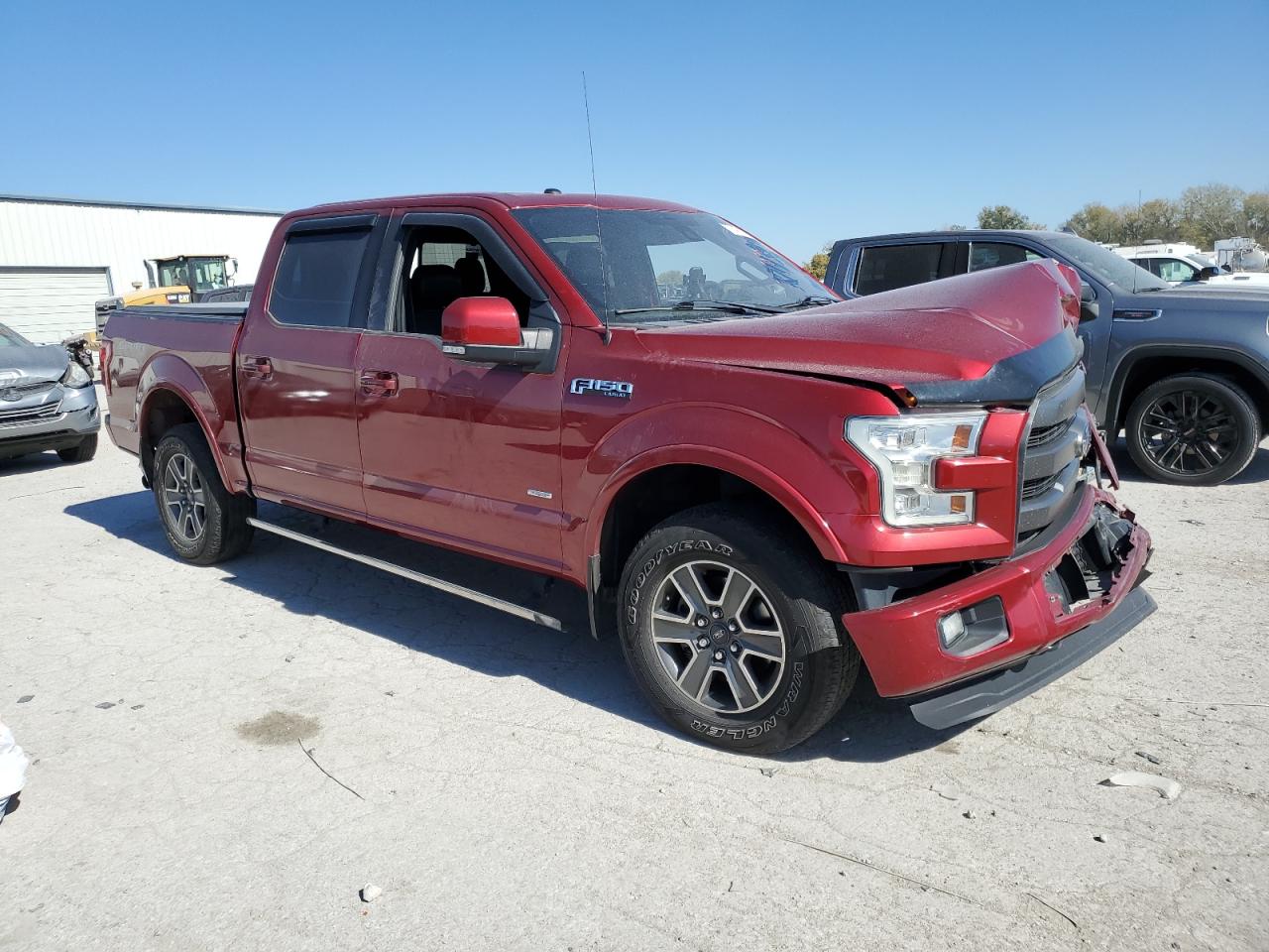 2016 Ford F-150 VIN 1FTEW1EG2GFB11057 Copart auction photo, front end damage thumbnail 4