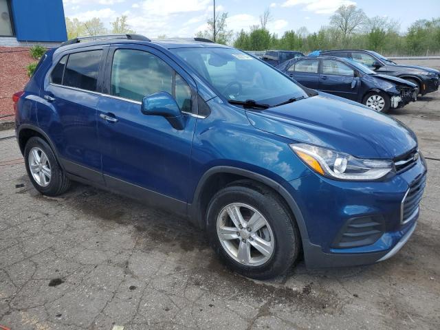 2019 Chevrolet Trax VIN 3GNCJLSB8KL370961 Copart auction photo, top/roof damage thumbnail 4