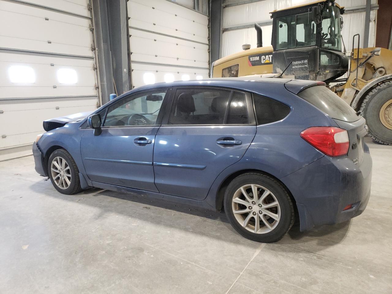 2012 Subaru Impreza VIN JF1GPAC68CH210910 Copart auction photo, front end / hail damage thumbnail 2
