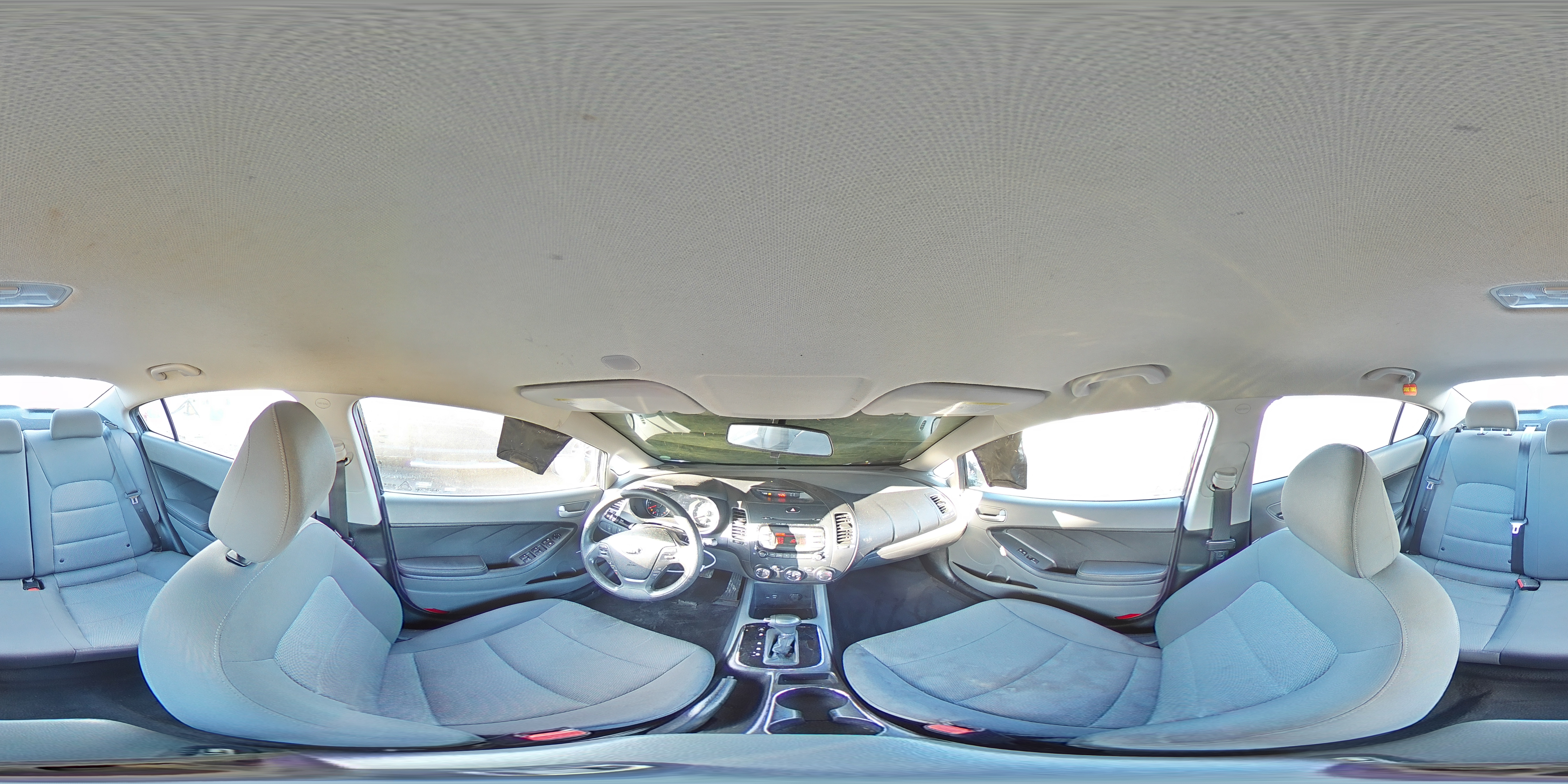 2017 KIA Forte VIN 3KPFK4A79HE127260 Copart auction photo, rear end / side damage thumbnail 12