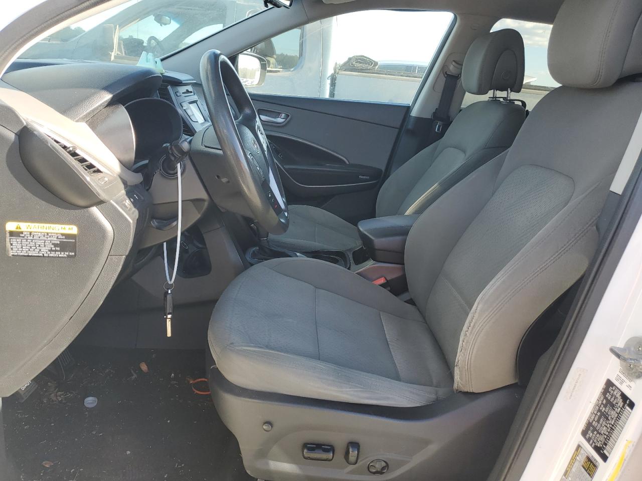 2016 Hyundai Santa Fe VIN 5XYZU3LB4GG316404 Copart auction photo, water/flood damage thumbnail 7