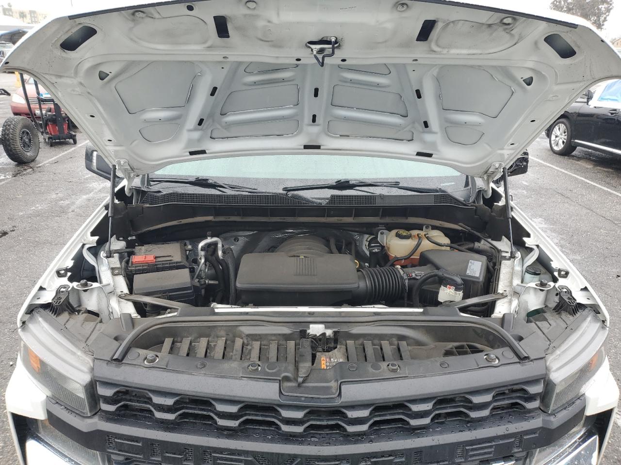 2021 Chevrolet Silverado VIN 1GCPWAEH1MZ202168 Copart auction photo, side damage thumbnail 11