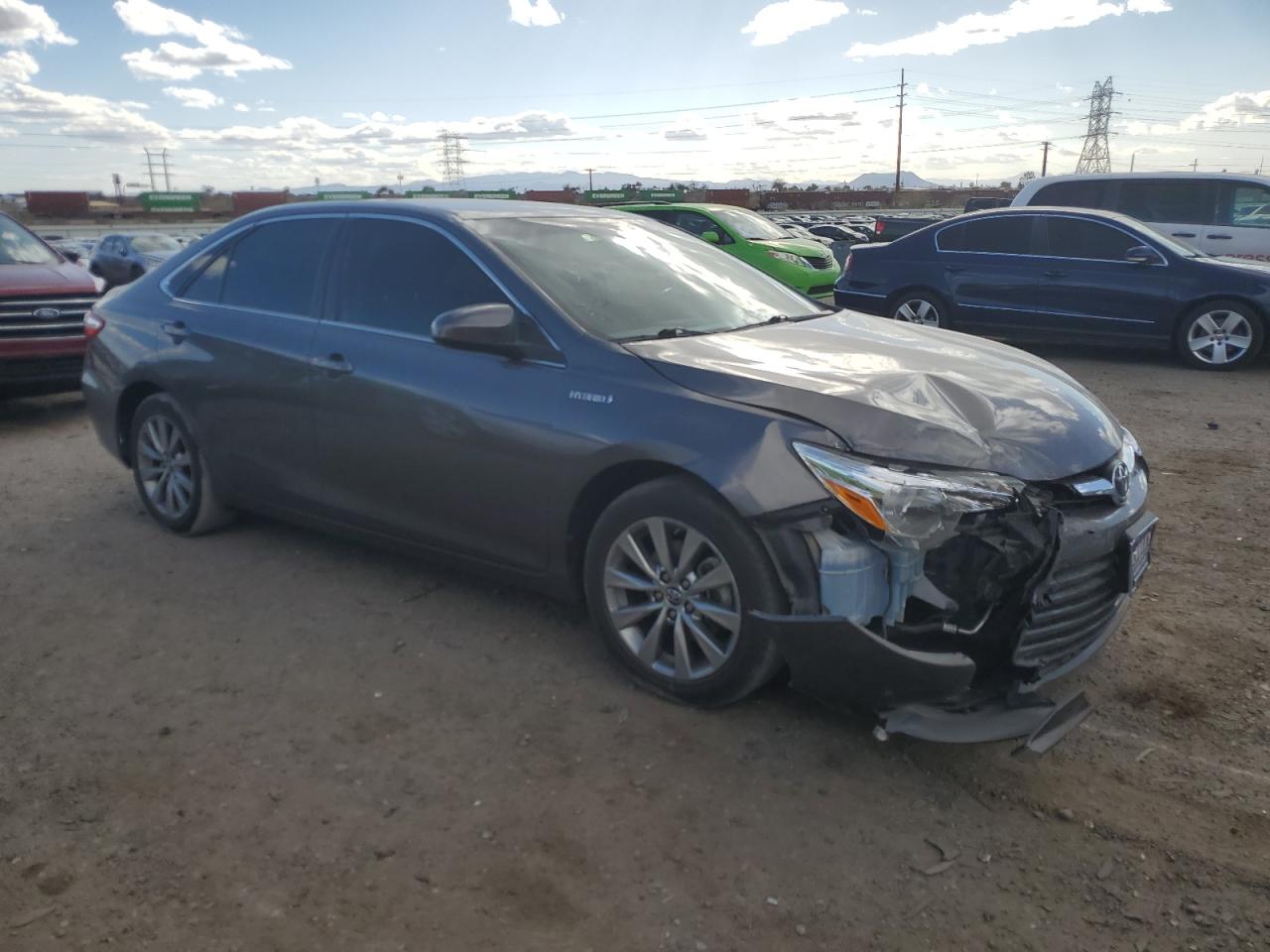 2015 Toyota Camry VIN 4T1BD1FKXFU171489 Copart auction photo, front end damage thumbnail 4