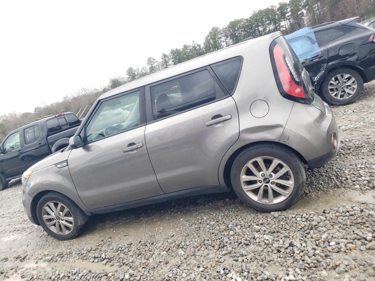 2018 KIA Soul VIN KNDJP3A50J7539786 Copart auction photo, front end / minor dent/scratches damage thumbnail 2