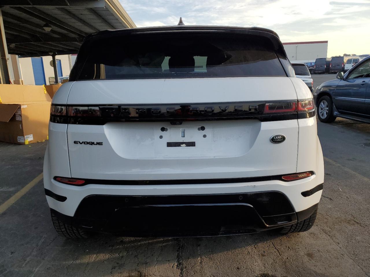 2022 Land Rover Range Rover VIN SALZL2FX5NH172072 Copart auction photo, front end / side damage thumbnail 6