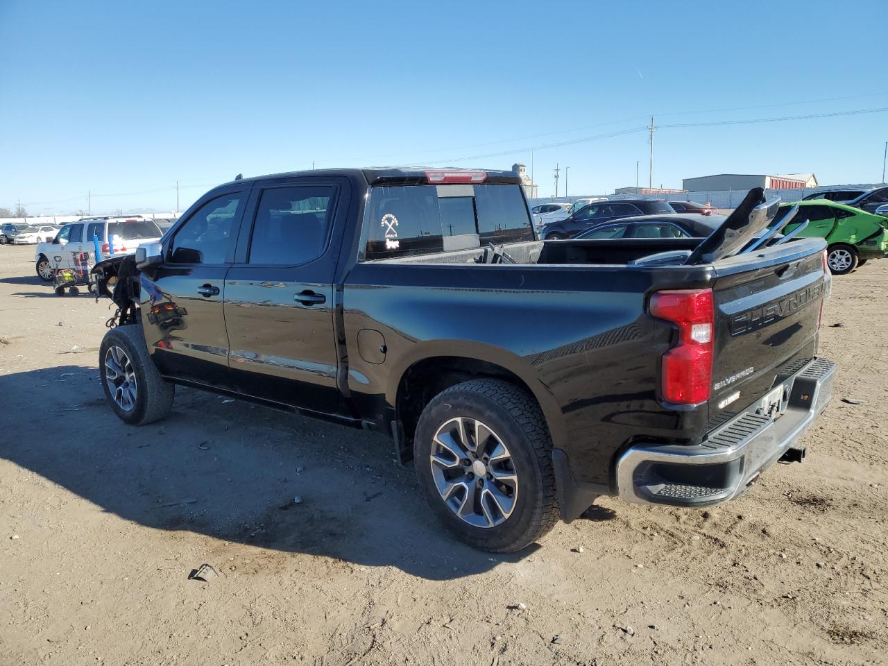 2021 Chevrolet Silverado VIN 1GCUYDED3MZ124083 Copart auction photo, front end damage thumbnail 2