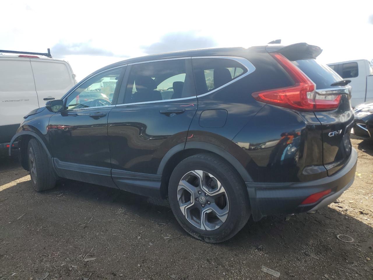 2018 Honda CR-V VIN 7FARW1H57JE011337 Copart auction photo, front end / minor dent/scratches damage thumbnail 2