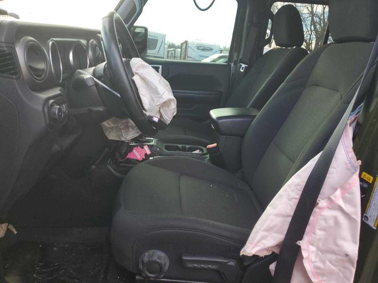 2021 Jeep Wrangler VIN 1C4HJXDN8MW558843 Copart auction photo, front end damage thumbnail 7