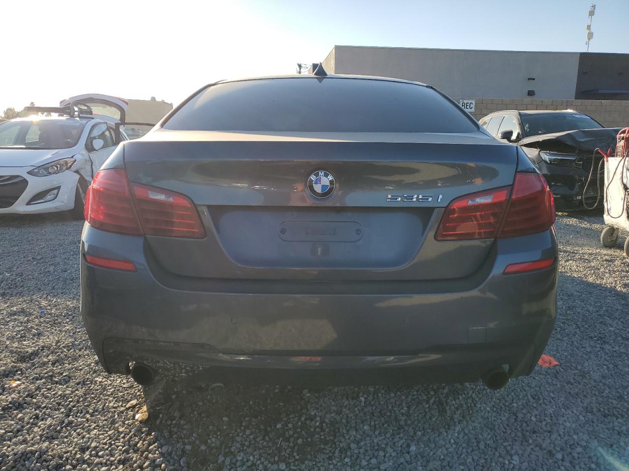 2016 BMW 5er VIN WBA5B1C56GG129646 Copart auction photo, front end damage thumbnail 6